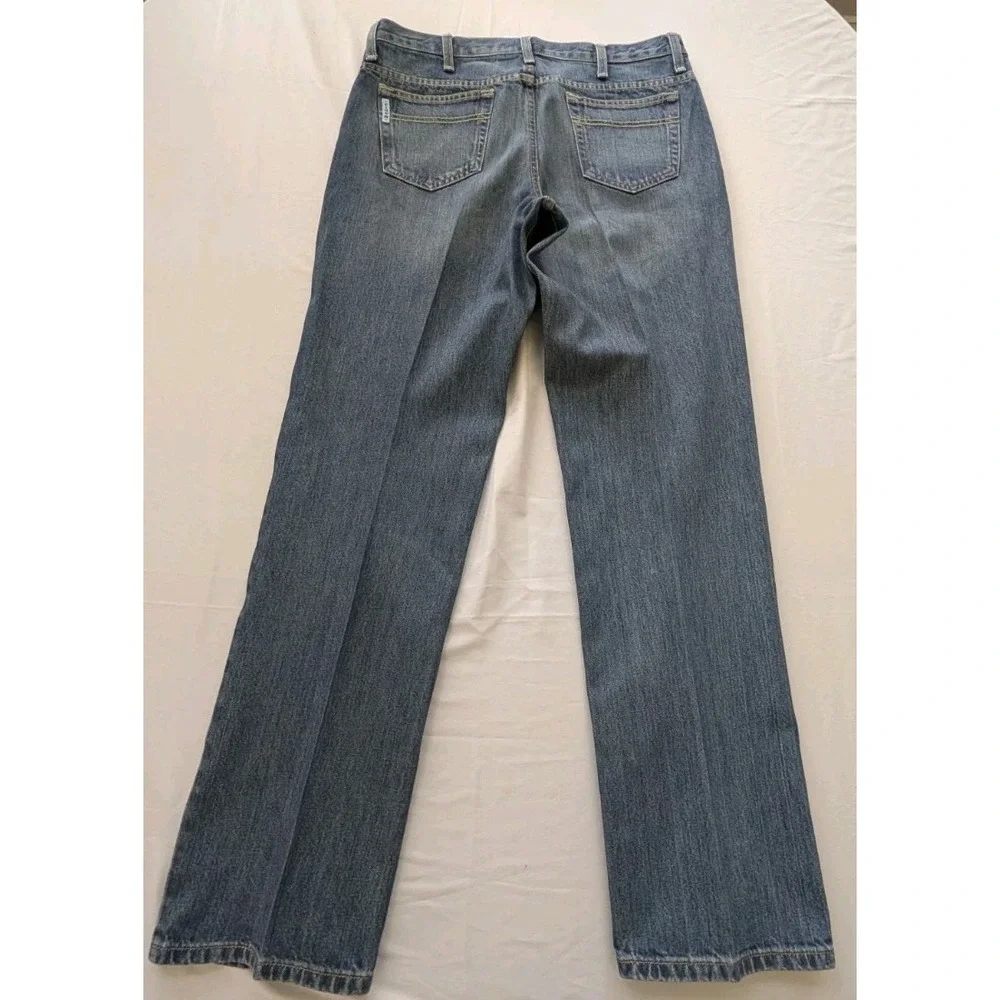 Cinch Green Label Original Fit Denim Jeans Men's 34x34(35x35) Med Wash Creased